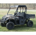 3 Star Black Soft Top - 2010-14 Mid Size Polaris Ranger 400, 500, 570, 800, EV