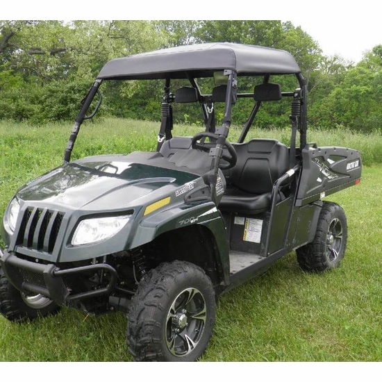 3 Star Black Soft Top - 2010-15 Arctic Cat Prowler 700 with round roll bars - alt image 2