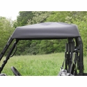 3 Star Black Soft Top - 2010-15 Arctic Cat Prowler 700 with round roll bars
