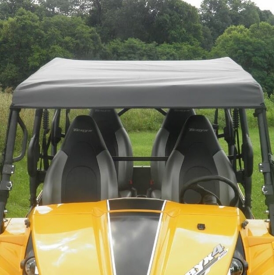 3 Star Black Soft Top - 2012-25 Kawasaki Teryx4