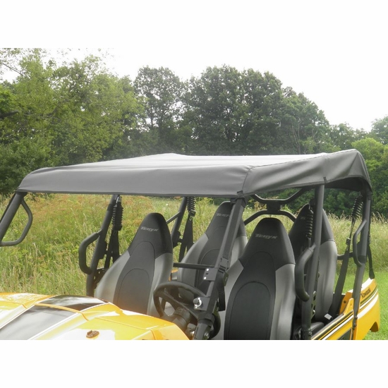 3 Star Black Soft Top - 2012-25 Kawasaki Teryx4 - alt image 0