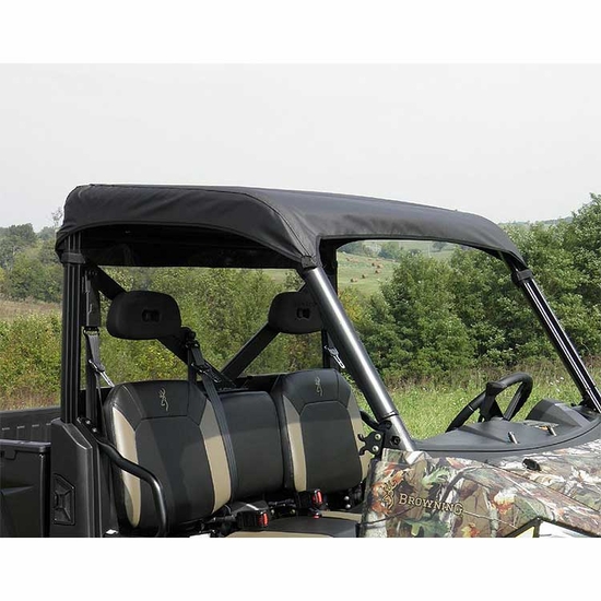 3 Star Black Soft Top - 2013-25 Full Size Polaris Ranger w/ Pro-Fit Cage