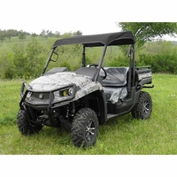 3 Star Black Soft Top - 2015-23 John Deere Gator XUV 550, 560, 590