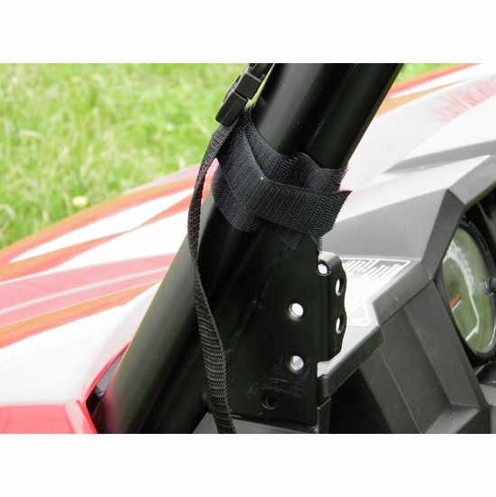3 Star Black Soft Top - 2015-23 Mid Size Polaris Ranger 500, 570, ETX, EV - alt image 2