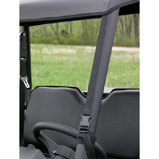 3 Star Black Soft Top - 2015-23 Mid Size Polaris Ranger 500, 570, ETX, EV - alt image 3
