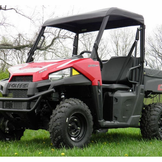 3 Star Black Soft Top - 2015-23 Mid Size Polaris Ranger 500, 570, ETX, EV - alt image 7