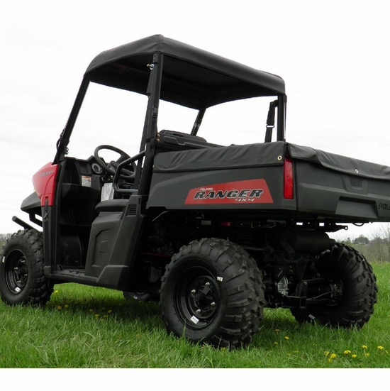 3 Star Black Soft Top - 2015-23 Mid Size Polaris Ranger 500, 570, ETX, EV - alt image 8