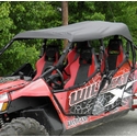 3 Star Black Soft Top - Arctic Cat Wildcat 4, 4X