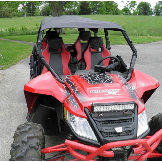 3 Star Black Soft Top - Arctic Cat Wildcat 4, 4X - alt image 2
