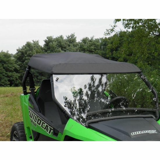 3 Star Black Soft Top - Arctic Cat Wildcat Trail, Sport - alt image 1