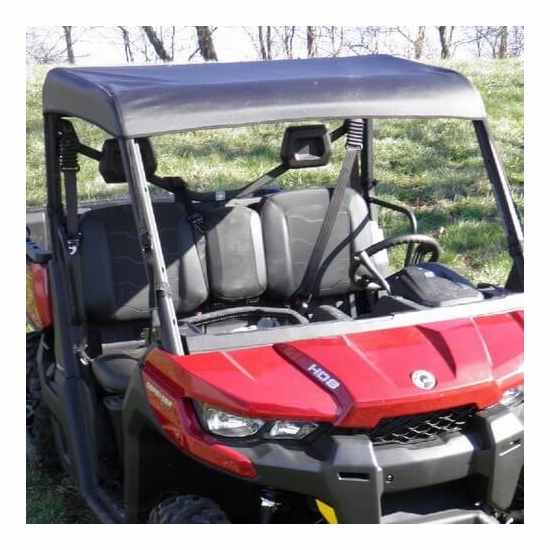 3 Star Black Soft Top - Can Am Defender