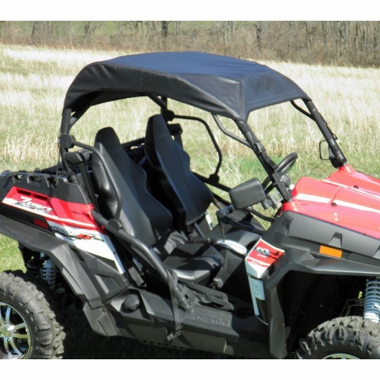 3 Star Black Soft Top - CF Moto ZForce 500, 800, 800EX, 1000