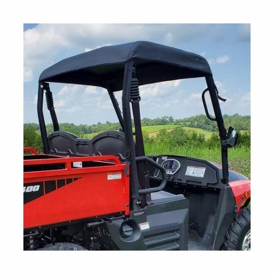 3 Star Black Soft Top - Coleman Outfitter 400, Hisun HS 400 - alt image 0