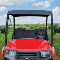3 Star Black Soft Top - Coleman Outfitter 400, Hisun HS 400