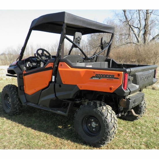 3 Star Black Soft Top - Honda Pioneer 1000 - alt image 0