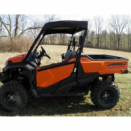 3 Star Black Soft Top - Honda Pioneer 1000 - alt image 1