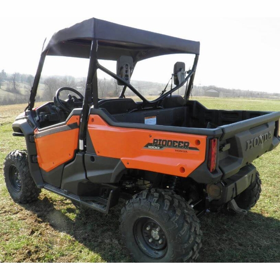 3 Star Black Soft Top - Honda Pioneer 1000 - alt image 2