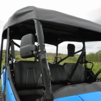 3 Star Black Soft Top - Honda Pioneer 1000-5, Pioneer 1000-6