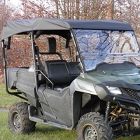3 Star Black Soft Top - Honda Pioneer 700 4