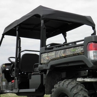 3 Star Black Soft Top - John Deere Gator XUV 550 S4, 560 S4, 590 S4