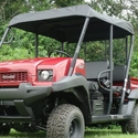 3 Star Black Soft Top - Kawasaki Mule 3010 Trans