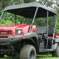 3 Star Black Soft Top - Kawasaki Mule 3010 Trans
