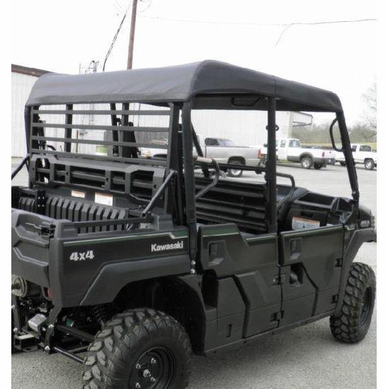 3 Star Black Soft Top - Kawasaki Mule Pro-FXT, DXT - alt image 1