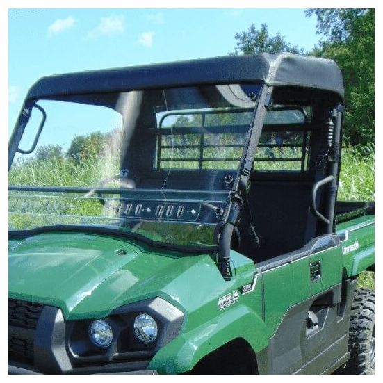 3 Star Black Soft Top - Kawasaki Mule Pro-MX - alt image 1