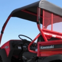 3 Star Black Soft Top - Kawasaki Mule SX