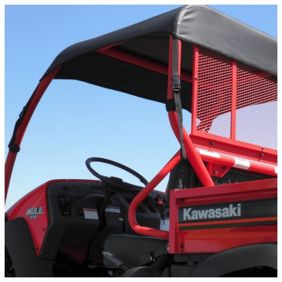 3 Star Black Soft Top - Kawasaki Mule SX - alt image 0