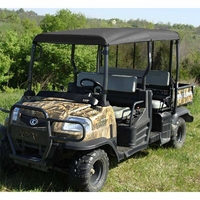 3 Star Black Soft Top - Kubota RTV 1140