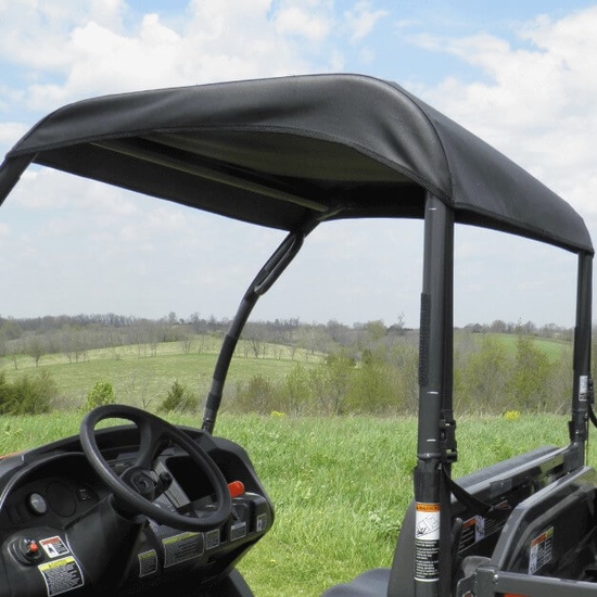 3 Star Black Soft Top - Kubota RTV 400, 500, 520 - alt image 1
