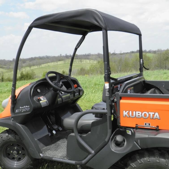 3 Star Black Soft Top - Kubota RTV 400, 500, 520 - alt image 2