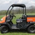 3 Star Black Soft Top - Kubota RTV 400, 500, 520