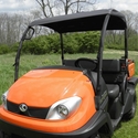 3 Star Black Soft Top - Kubota RTV 400, 500, 520