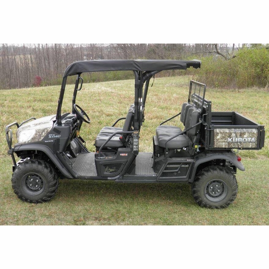 Kubota 3 Star Soft Top UTV Enclosure Accessory | Side By