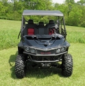 3 Star Black Soft Top - Mahindra mPact XTV 3 Seaters