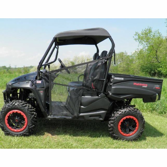3 Star Black Soft Top - Mahindra mPact XTV 3 Seaters - alt image 6