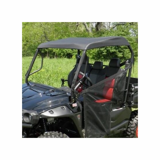 3 Star Black Soft Top - Mahindra mPact XTV 3 Seaters