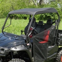 3 Star Black Soft Top - Mahindra mPact XTV 3 Seaters