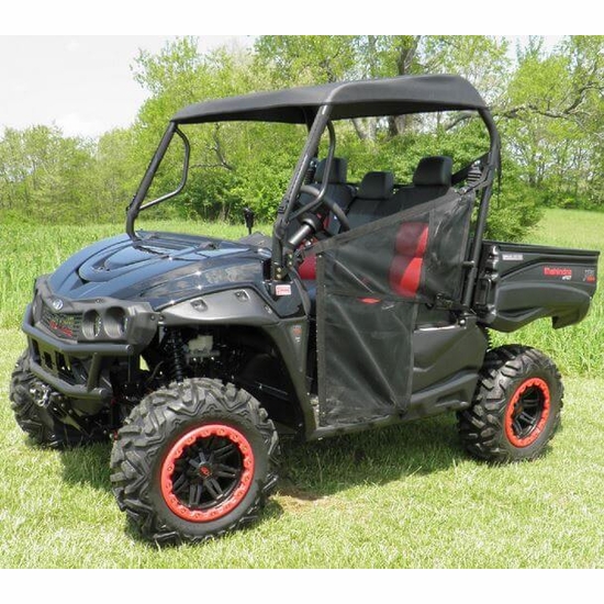 3 Star Black Soft Top - Mahindra mPact XTV 3 Seaters - alt image 0