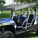 3 Star Black Soft Top - Polaris RZR 4 800, XP 4 900