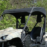 3 Star Black Soft Top - Yamaha Rhino