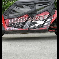 3 Star Black Soft Upper Doors - 2015 Arctic Cat Wildcat 4X Limited