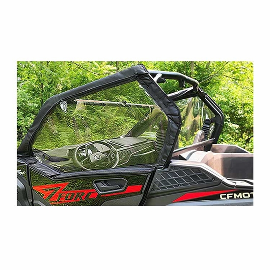 3 Star Black Soft Upper Doors - 2023 CF Moto ZForce 800 Trail, 950 Sport, Trail - alt image 1