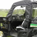 3 Star Black Soft Upper Doors and Rear Window - 2012-22 John Deere Gator RSX 850, 860