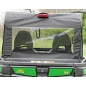 3 Star Black Soft Upper Doors and Rear Window - 2012-22 John Deere Gator RSX 850, 860