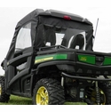 3 Star Black Soft Upper Doors and Rear Window - 2012-22 John Deere Gator RSX 850, 860