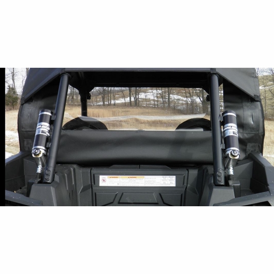 3 Star Black Soft Upper Doors and Rear Window - 2014-23 Polaris RZR XP 1000, XP Turbo - alt image 4