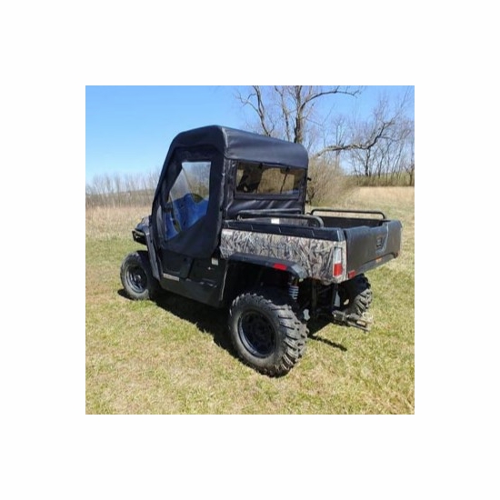 3 Star Black Soft Upper Doors and Rear Window - Hisun Sector, Bennche Cowboy, Massimo Knight